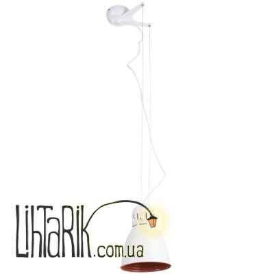 BL-130S/1 E27 WH люстра (Brille L95-017)