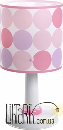 Детская настольная лампа Dalber Colors Pink 62001S