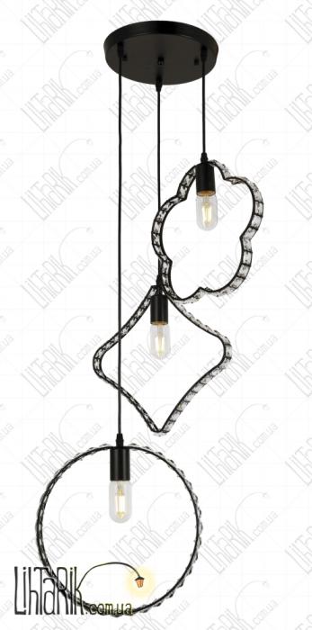 Levistella подвесной светильник 761SJ03-3 BK