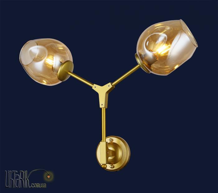 Levistella Настенный светильник 756LWPR0231-2GD BR (756LWPR0231-2GD+CL)