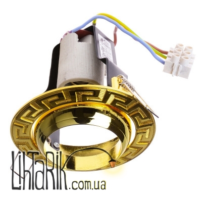 RO-50E PB светильник точечный поворотный (Brille 161305)