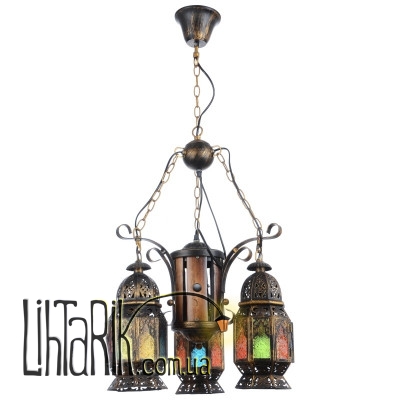 BKL-804S/4E27 Люстра Кантри (Brille L12-005)