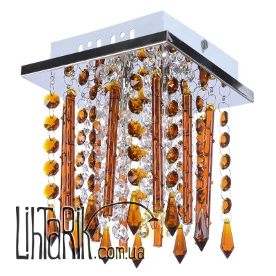 HDL-G140 Red светильник точечный декоративный (Brille 162297)