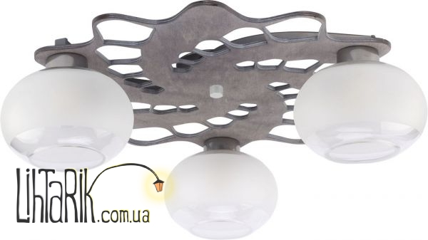 TK Lighting MEDUSA gray 3 plafon - 1733