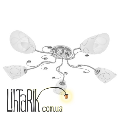 LK-580S/5 E27 CH люстра (Brille 23-177)
