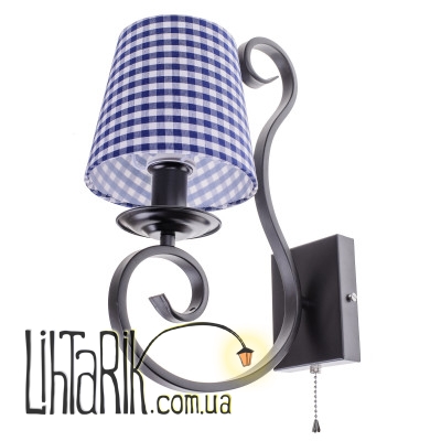 BCL-724W/1 E14 BK бра (Brille 29-056)