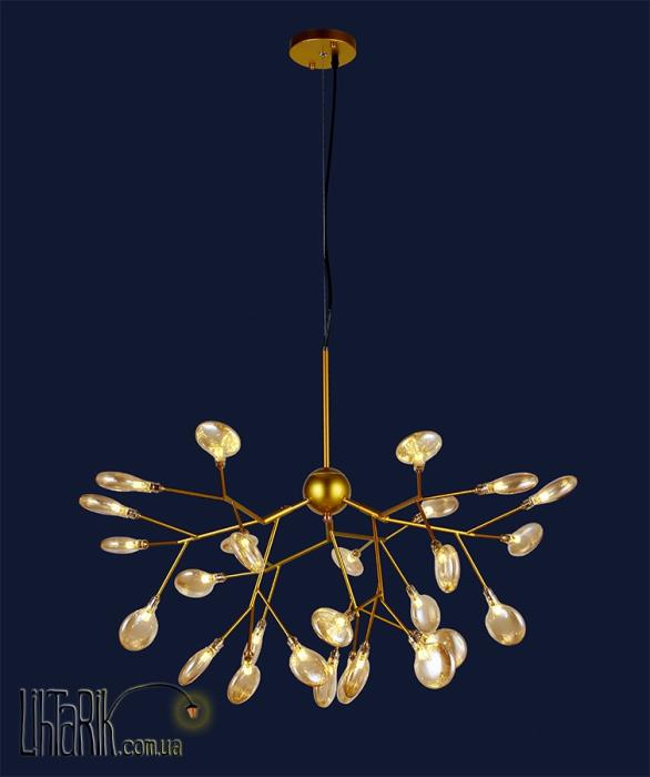 Levistella подвсная люстра 756LPR0233-27 GD BR (756LPR0233-27 GD+BK)