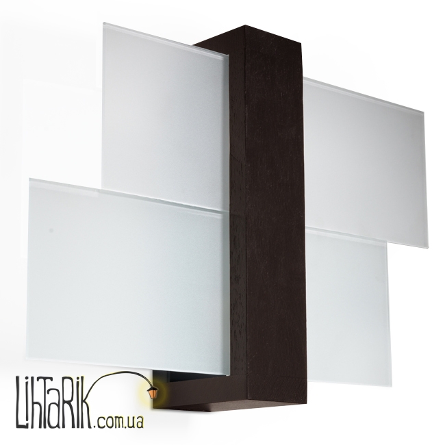 SOLLUX LIGHTING Светильник настенный FENIKS 1 Wenge SL.0075
