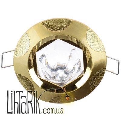 HDL-DS 69 SB/G светильник точечный декоративный (Brille 163318)