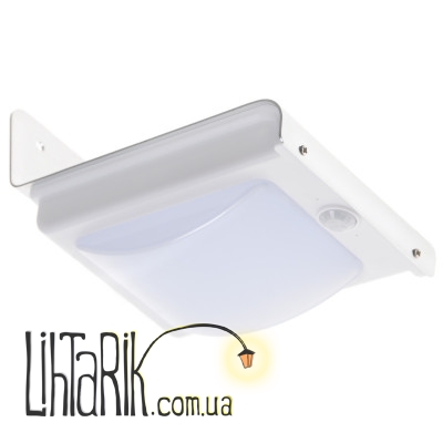 HL-41/2,5W SMD CW IP65 solar led светильник на солнечной батарее (Brille 32-545)