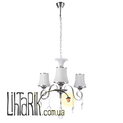 BCL-384S/3 E14 люстра хрустальная (Brille L115-039)