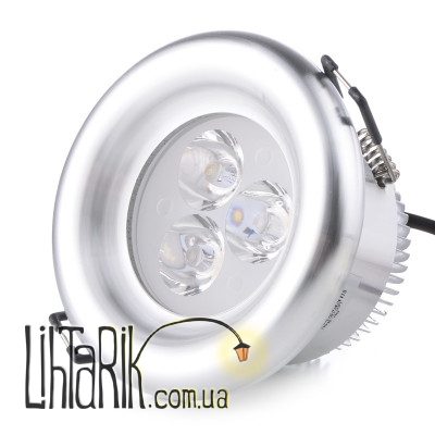 LED-160 3x1W SN Точечный светильник led (Brille 36-041)