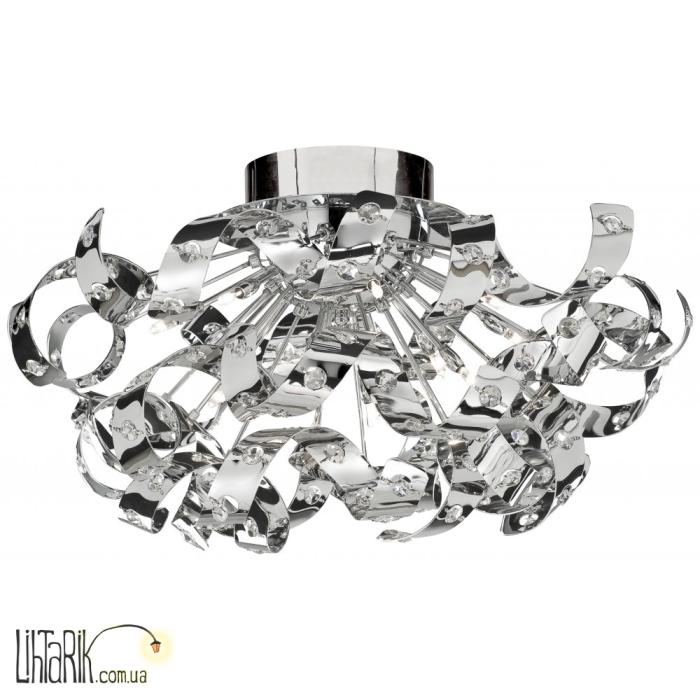 Люстра припотолочная Searchlight Curls 5812-12CC