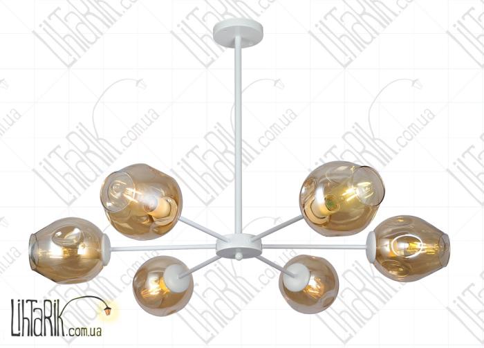 Levistella потолочна люстра 7526039-6 WH BR (7526039-6 WH+BR)