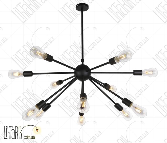 Люстра-паук лофт 761ZD012-12