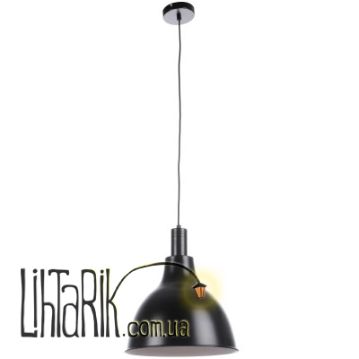 BL-128S/1 E27 BK люстра (Brille L95-001)