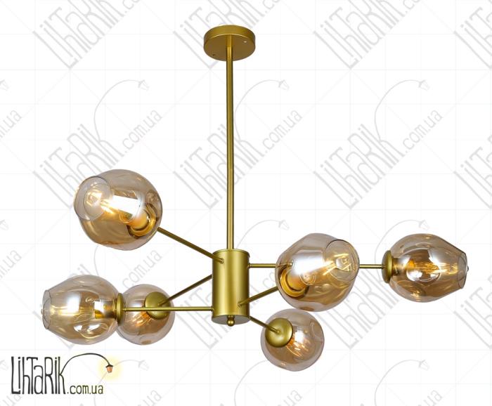 Levistella потолочна люстра 7526035-6 GD BR (7526035-6 GD+BR)