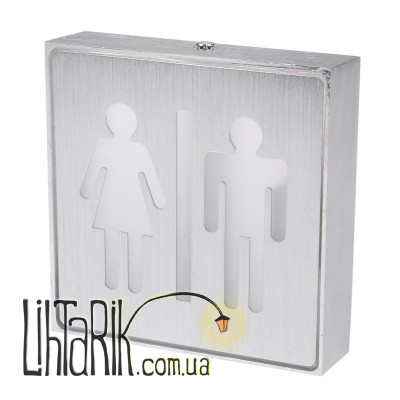 "LED-803/1W ""WC"" Светильник указатель" (Brille 32-133)