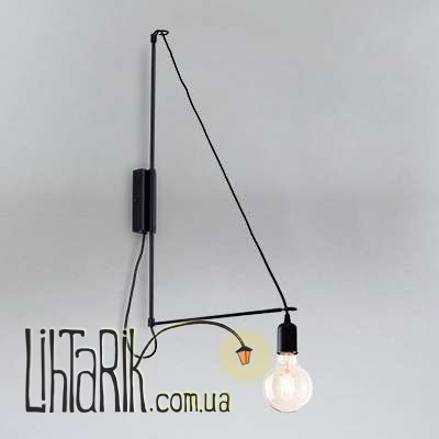 Бра DOHAR KABE–9017 9017/E27/CZ