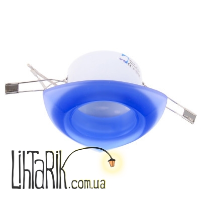HDL-G26 (G07) blue светильник точечный декоративный (Brille 162039)