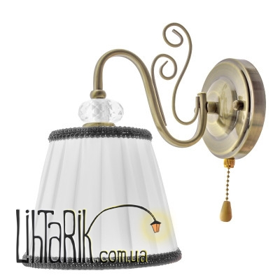 BKL-484W/1 E14 AB бра (Brille 26-927)