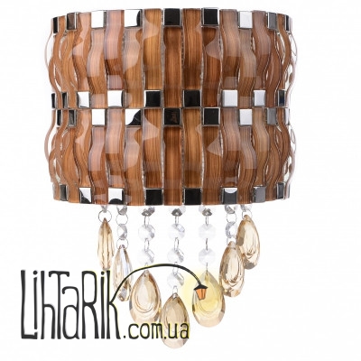 BCL-464W/1 G9 Бра хрустальное (Brille 26-161)