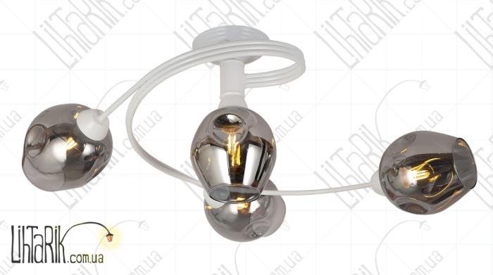 Levistella потолочна люстра 761LX04-4 WH BK (761LX04-4 WH+BK)