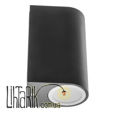 AL-113/2 GU10 BK IP54 подсветка (Brille 34-156)