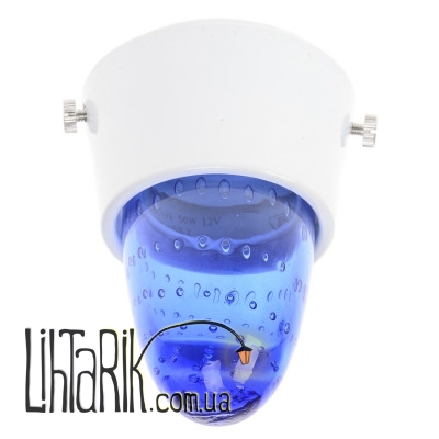 HDL-G61/8-1 BLUE светильник точечный декоративный (Brille 167032)