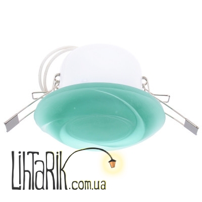 HDL-G41 (09) green светильник точечный декоративный (Brille 162054)