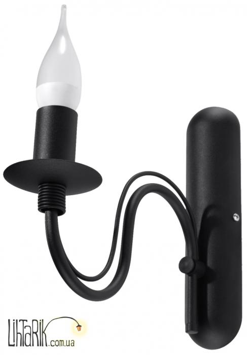 SOLLUX LIGHTING Светильник настенный MINERWA Czarny SL.0220