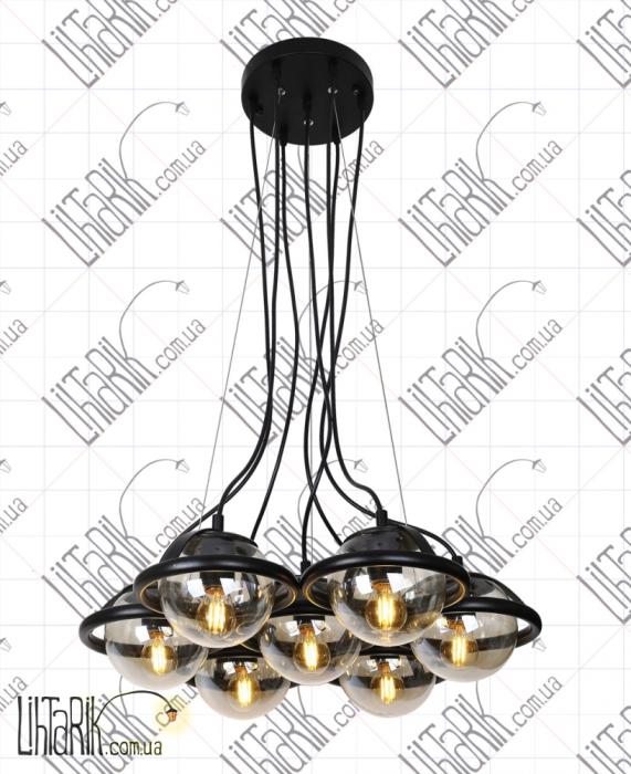 Подвес со стеклянными плафонами 761QTBL07-7