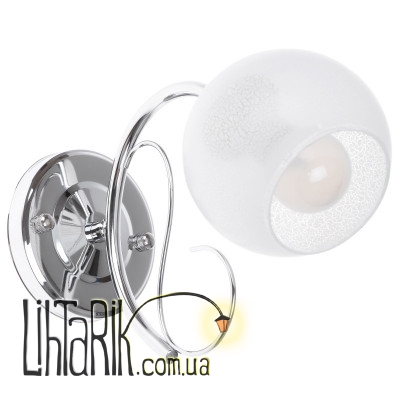 LK-224W/1 E14 CH бра (Brille L53-031)