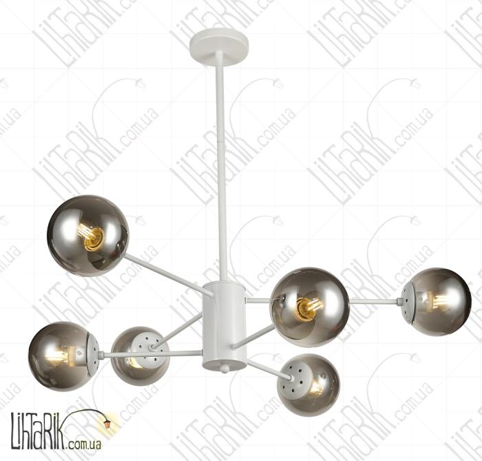 Levistella потолочна люстра 7526033-6 WH BK (7526033-6 WH+BK)