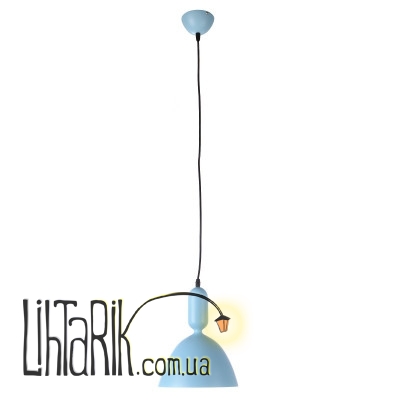 BL-228S/1 E27 BL/WH люстра (Brille 22-058)