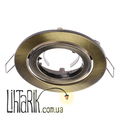 HDL-DT 02 AB (82) светильник точечный (Brille 163549)