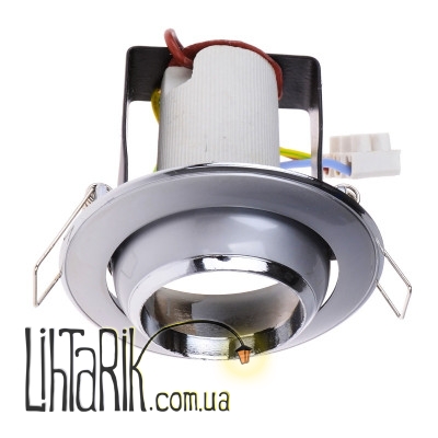 RO-39С SN/G светильник точечный поворотный (Brille 161291)