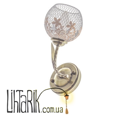 LK-585W/1 E27 AB бра (Brille 26-926)