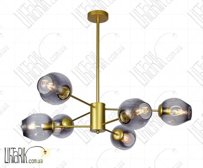 Levistella потолочна люстра 7526035-6 GD BK (7526035-6 GD+BK)