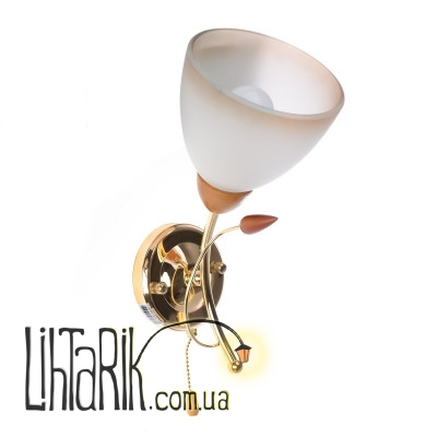 BKL-411W/1 Бра с выключателем (Brille 180507)