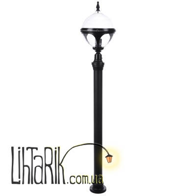 GL-04 DL BLACK ІР33 Уличный фонарь (Brille 141077)