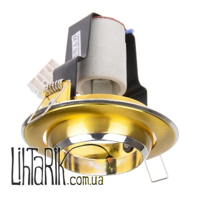 RO-50C SB/S светильник точечный поворотный (Brille 161254)