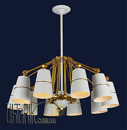 Levistella Люстра 756PR9539-10 GD WH (756PR9539-10 GD+WH)