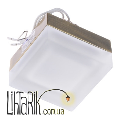 HDL-DS 17 TECNO-170 AB светильник точечный (Brille 163669)