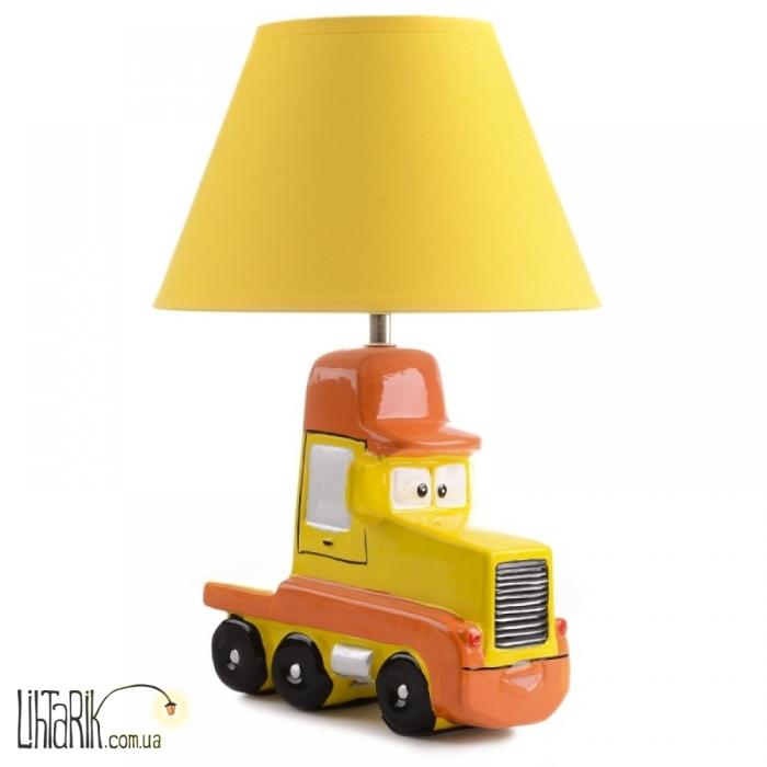 TP-022 E14 YL Настольная лампа для детской "Грузовик" (Brille 25-055)