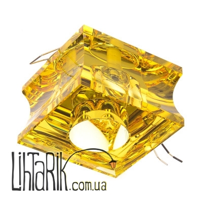 HDL-G150 Gold Crystal светильник точечный декоративный (Brille 164117)