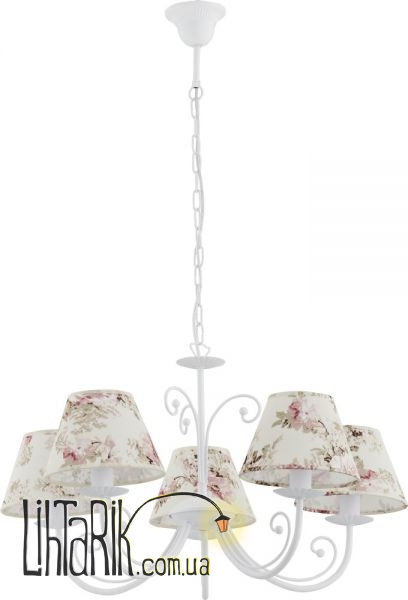 TK Lighting ROSA white V подвес - 374