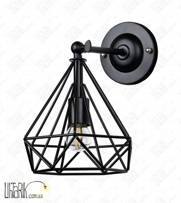 Levistella Бра 707W157-1 BK