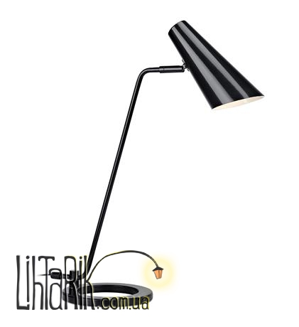 Настольная лампа Markslojd CAL Table 1L Black (106781)