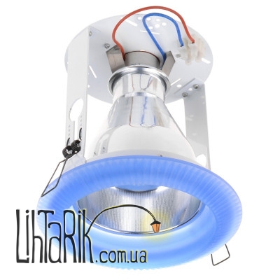 GDL-1603 blue Потолочный встроенный светильник (Brille 166054)